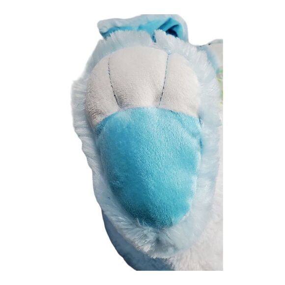 Hammerbest Bunny Rabbit Plush Blue Long Floppy Ears Easter Spring Stuffed Toy - Picture 8 of 13